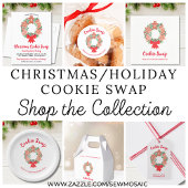 Weihnachtsgebäck Cookie Swap-Party Einladung