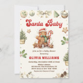 Weihnachtsgebäck Cookie Weihnachtsdusche Einladung (Vorderseite)