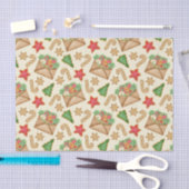 Weihnachtsgebäck Cookies und Briefe Seidenpapier (Handwerk)