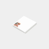 Weihnachtsgebäck Dackel Hunde Weihnachtsgebäck Post-it Klebezettel (angewinkelt)