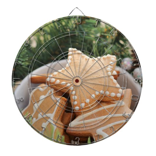 Weihnachtsgebäck Dartscheibe (vorne)