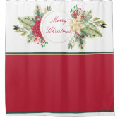 Weihnachtsgebäck Duschvorhang (Vorderseite)