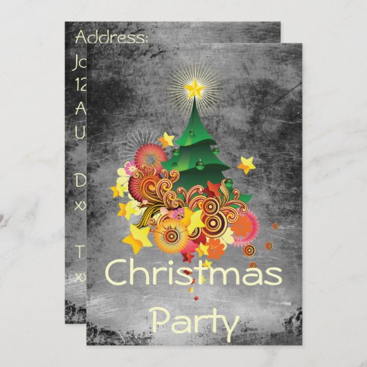 Weihnachtsgebäck Einladung (Vorne/Hinten)