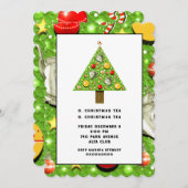 Weihnachtsgebäck Einladung (Vorne/Hinten)