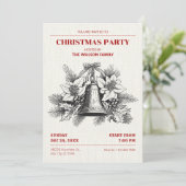 Weihnachtsgebäck Einladung (Stehend Vorderseite)