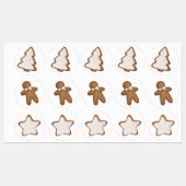 Weihnachtsgebäck Etiketten (Blatt)
