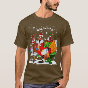 Weihnachtsgebäck Fairy Lights Reindeer Xmas T-Shirt