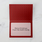 Weihnachtsgebäck Feiertagskarte (Innenseite)