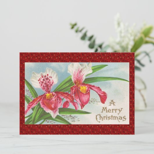 Weihnachtsgebäck Feiertagskarte (Stehend Vorderseite)