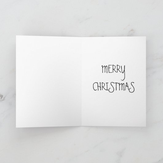 Weihnachtsgebäck Feiertagskarte (Innenseite)