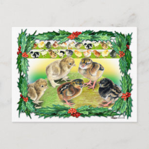 Weihnachtsgebäck Feiertagspostkarte