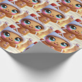 Weihnachtsgebäck Freude Geschenkpapier (Ecke)