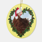 Weihnachtsgebäck * Frizzle Chicken Keramik Orname Ornament (Links)