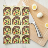 Weihnachtsgebäck Fruchtkuchen Handtuch (Viertel Falte)
