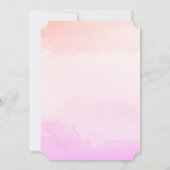 Weihnachtsgebäck für Aquarellen Einladung (Rückseite)