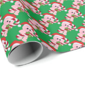 Weihnachtsgebäck für Cartoon Geschenkpapier (Rolleneckpunkt)