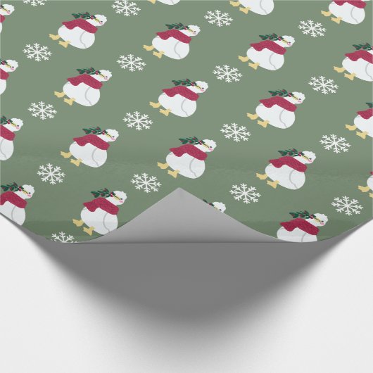 Weihnachtsgebäck für Enten, Funny Wrapping Paper Geschenkpapier (Ecke)