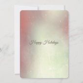 Weihnachtsgebäck für goldenes Party Einladung (Rückseite)