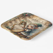 Weihnachtsgebäck für Harfe Pappteller (Gewinkelt)