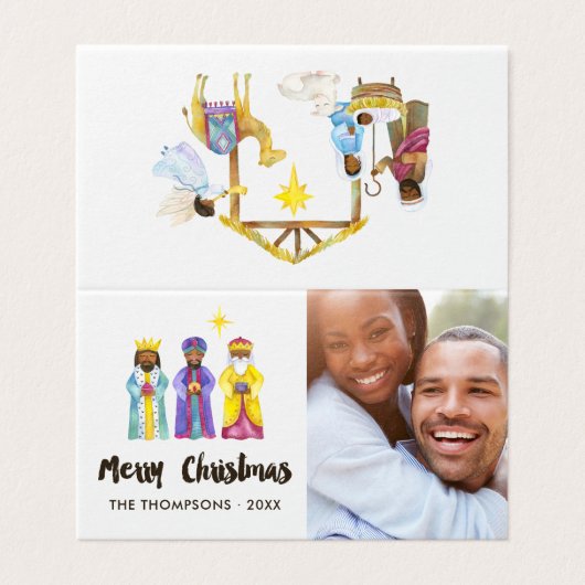 Weihnachtsgebäck für Wasserfarben - Weihnachtsgebä (Außenseite Aufgefaltet)