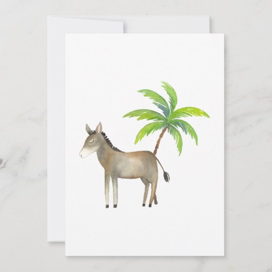 Weihnachtsgebäck für Wasserfarben - Weihnachtsgebä Einladung (Rückseite)