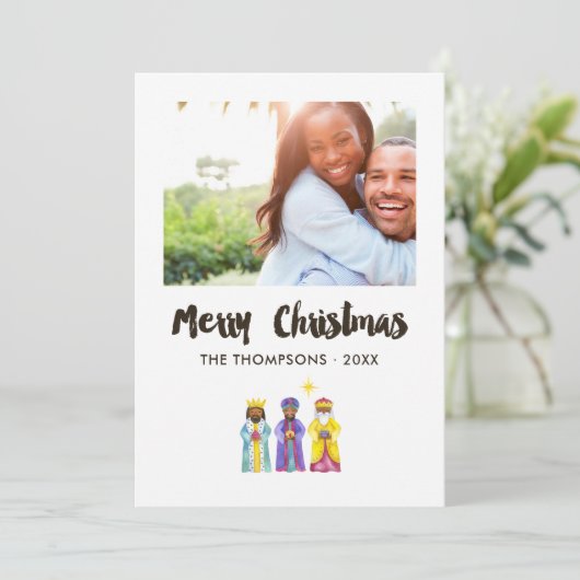 Weihnachtsgebäck für Wasserfarben - Weihnachtsgebä Karte (Stehend Vorderseite)