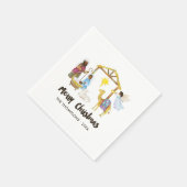 Weihnachtsgebäck für Wasserfarben - Weihnachtsgebä Serviette (Ecke)