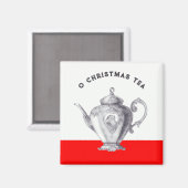 Weihnachtsgebäck-Gastgeschenke Magnet (Vorderseite/Rückseite)