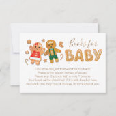 Weihnachtsgebäck Gender Reveal Dusche Einladung (Vorderseite)