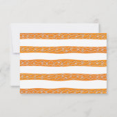 Weihnachtsgebäck Gender Reveal Dusche Einladung (Rückseite)