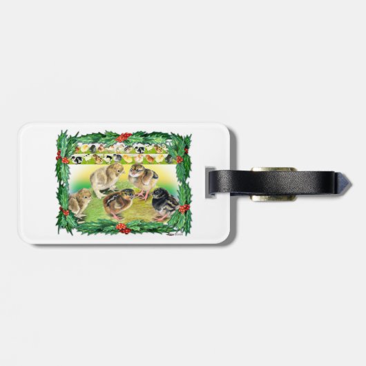 Weihnachtsgebäck Gepäckanhänger (Rückseite horizontal)