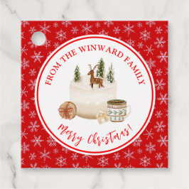 Weihnachtsgebäck Geschenkanhänger