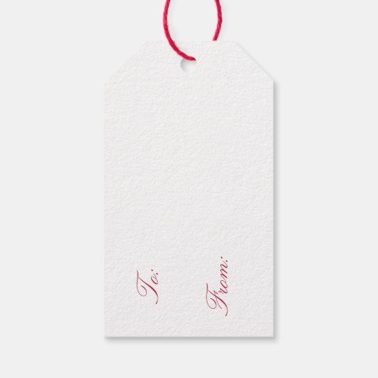 Weihnachtsgebäck Geschenkanhänger (Rückseite)