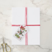 Weihnachtsgebäck Geschenkanhänger (Mit Garn)