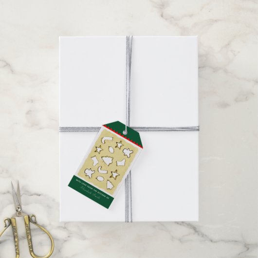 Weihnachtsgebäck - Geschenkartikel Geschenkanhänger (Mit Garn)