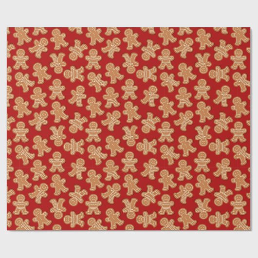 Weihnachtsgebäck Geschenkpapier (Flach)