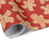 Weihnachtsgebäck Geschenkpapier (Rolleneckpunkt)