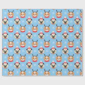 Weihnachtsgebäck Geschenkpapier (Flach)