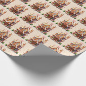 Weihnachtsgebäck Geschenkpapier (Ecke)