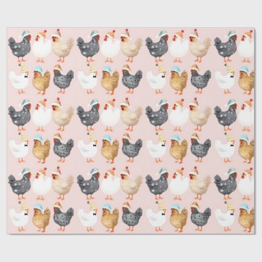 Weihnachtsgebäck Geschenkpapier (Flach)