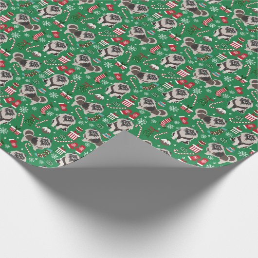 Weihnachtsgebäck Geschenkpapier (Ecke)