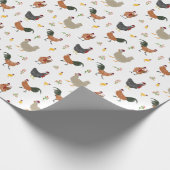 Weihnachtsgebäck Geschenkpapier (Ecke)