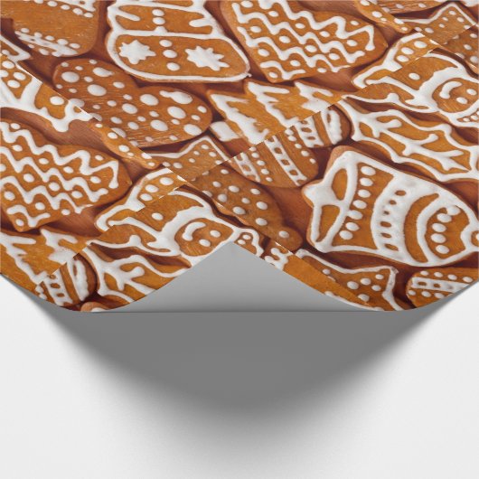 Weihnachtsgebäck Geschenkpapier (Ecke)