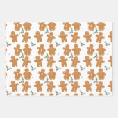 Weihnachtsgebäck Geschenkpapier Set (Vorderseite 2)