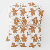 Weihnachtsgebäck Geschenkpapier Set (Beispiel)