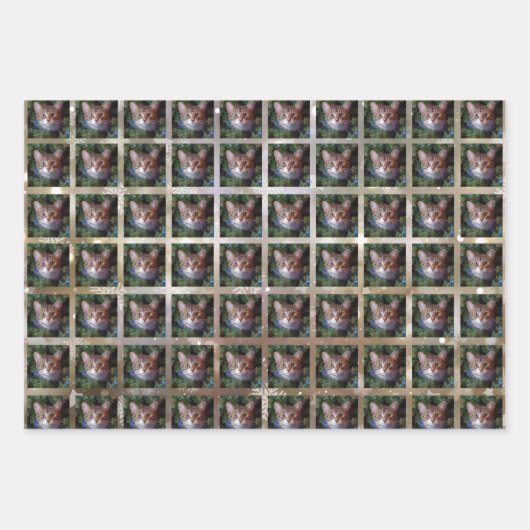 Weihnachtsgebäck Geschenkpapier Set (Vorderseite 3)