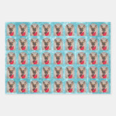 Weihnachtsgebäck Geschenkpapier Set (Vorderseite 2)