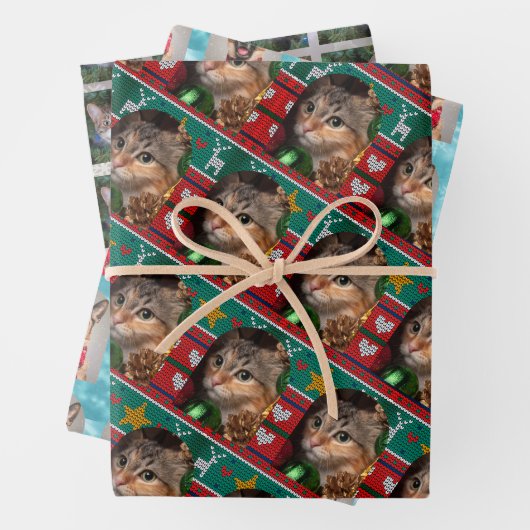 Weihnachtsgebäck Geschenkpapier Set (Beispiel)