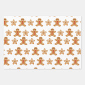 Weihnachtsgebäck Geschenkpapier Set (Vorderseite 3)