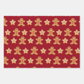 Weihnachtsgebäck Geschenkpapier Set (Vorderseite 2)